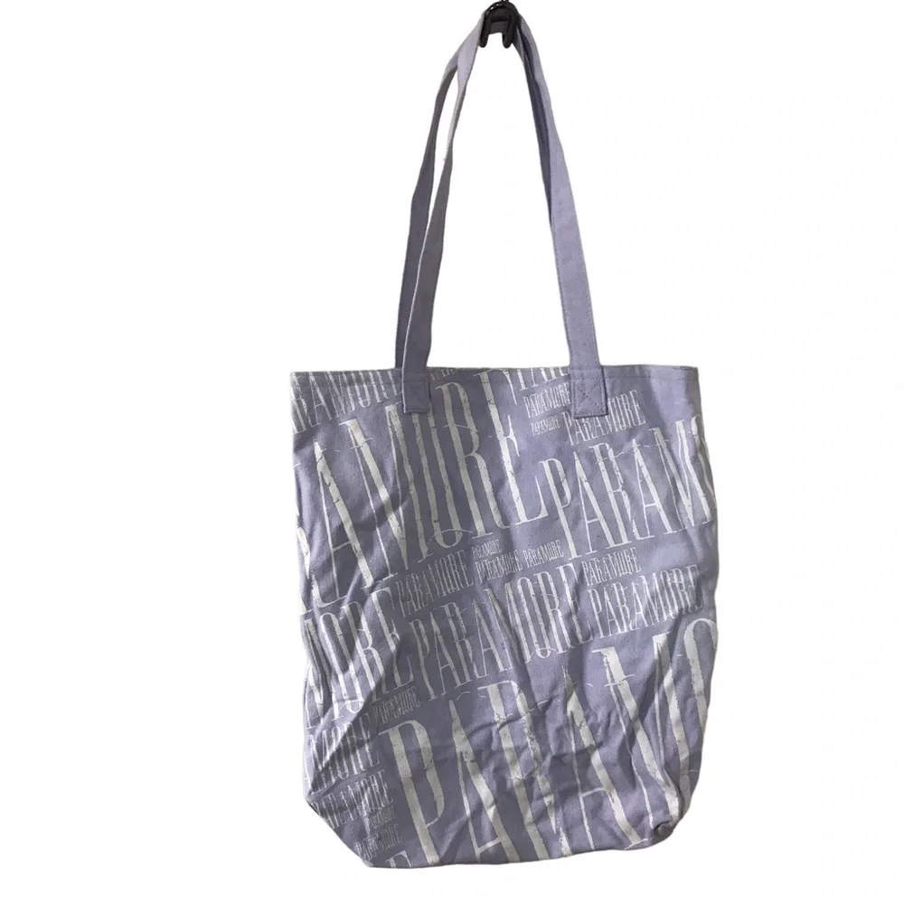 Paramore music band lavender periwinkle tote bag